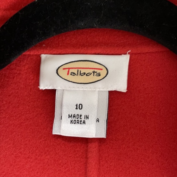 Talbots wool jacket sz 10 - Picture 4 of 6